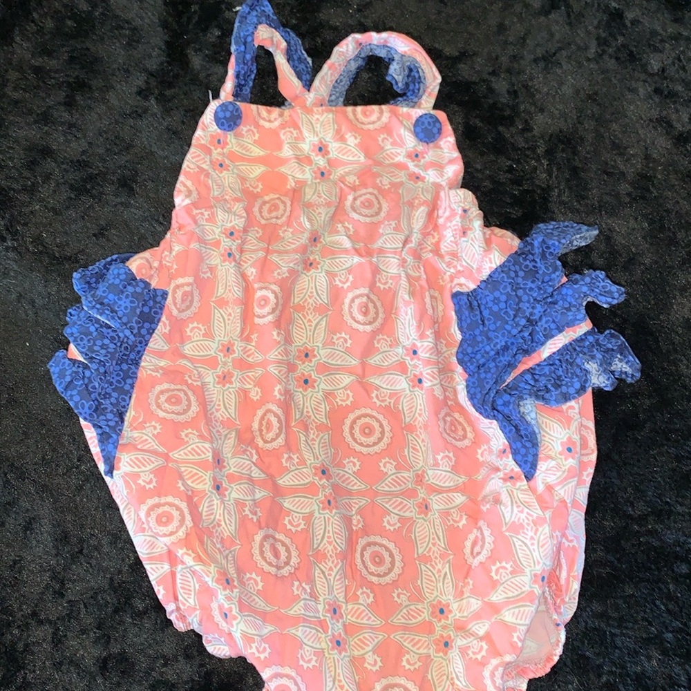 24m Ricrac and ruffles bubble